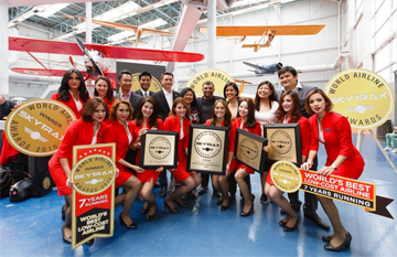 แอร์เอเชียคว้ารางวัลสายการบินราคาประหยัดที่ดีที่สุดในโลก 8 ปีซ้อน จากสกายแทรกซ์