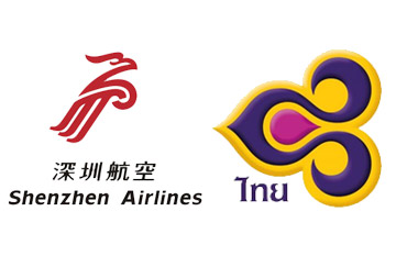 ประกาศ และข่าวประชาสัมพันธ์ การบินไทยขยายเครือข่ายเส้นทางสู่จีนโดยใช้เที่ยวบินร่วมกับเซินเจิ้นแอร์ไลน์