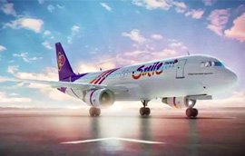 ไทยสมายล์ เปิดเส้นทางบินไป-กลับ กรุงเทพฯ-ฉงชิ่ง เริ่ม 1 ก.ค.นี้ 