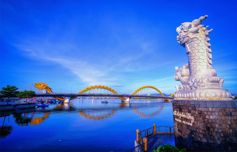 ทัวร์เวียดนามกลาง ดานัง ฮอยอัน ตลาดดองบา สะพานมังกร พักบานาฮิลล์ 1 คืน 4 วัน 3 คืน สายการบินไทยเวียดเจ็ท แอร์