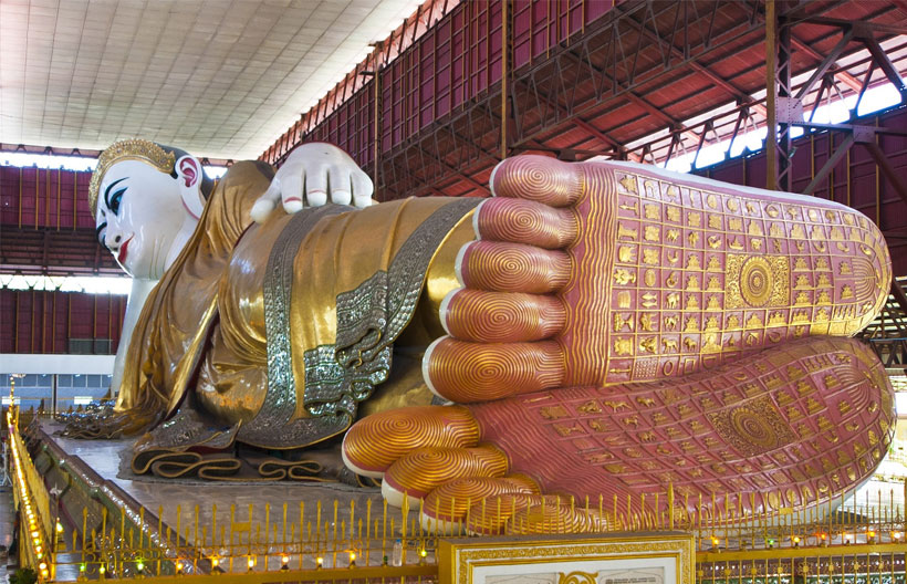 ทัวร์พม่า ย่างกุ้ง หงสาวดี พระธาตุอินแขวน พระมหาเจดีย์ชเวดากอง เจดีย์โบตะทาวน์ พระพุทธไสยาสน์ชเวตาเลียว 3 วัน 2 คืน สายการบินเมียนม่าร์ แอร์เวย์