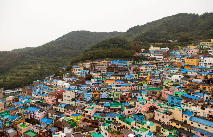 ทัวร์เกาหลี ปูซาน วัดแฮดงยงกุงซา นั่งรถไฟสกายแคปซูล หมู่บ้านวัฒนธรรมคัมชอน 5 วัน 3 คืน สายการบินแอร์ปูซาน