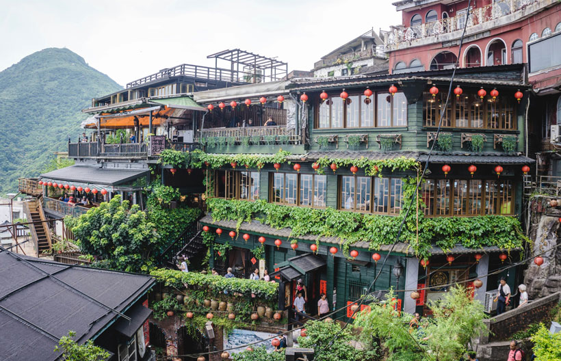 ทัวร์ไต้หวัน  วัดหลงซาน ท่าเรือประมงเจิ้งปิน หมู่บ้านโบราณจิ่วเฟิ่น อนุสรณ์สถานเจียงไคเชค 4 วัน 2 คืน สายการบินไทยเวียดเจ็ท แอร์