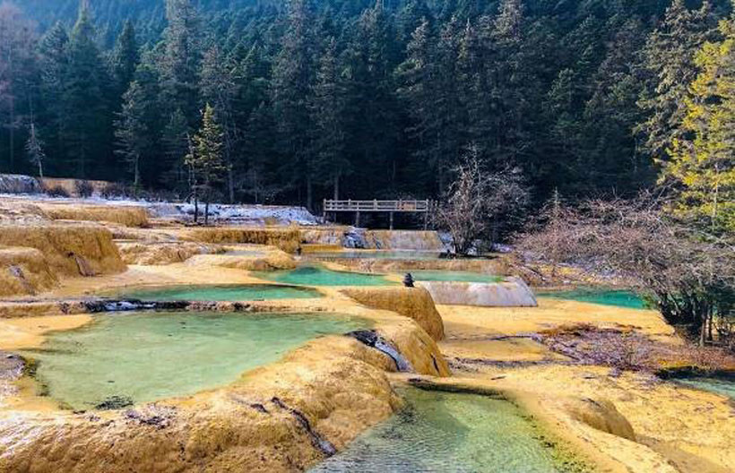 ทัวร์จีน เฉิงตู ภูเขาสี่ดรุณี อุทยานแห่งชาติจิ่วจ้ายโกว อุทยานแห่งชาติหวงหลง เมืองโบราณซงพาน  6 วัน 5 คืน สายการบินไทยเวียดเจ็ท แอร์