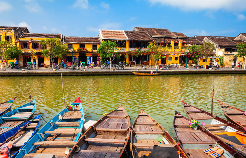 ทัวร์เวียดนามกลาง ดานัง บานาฮิลล์ เมืองโบราณฮอยอัน ล่องเรือกระด้ง 3 วัน 2 คืน สายการบินไทยเวียดเจ็ท แอร์