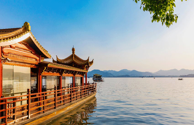 ทัวร์จีน หางโจว เซี่ยงไฮ้ หมู่บ้านใบชาหลงจิ่ง  ล่องเรือทะเลสาบซีหู  หาดไว่ทาน  ตลาดร้อยปีเฉินหวังเมี่ยว 5 วัน 3 คืน สายการบินไทยไลอ้อนแอร์