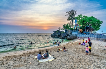 ทัวร์เวียดนามใต้ ฟู้โกว๊ก ชายหาดฮอนเทิม  สวนสนุกและสวนน้ำ Aquatopia  ศาลเจ้าดิงชาว  3 วัน 2 คืน สายการบินไทยเวียดเจ็ท แอร์