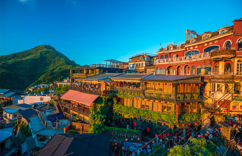 ทัวร์ไต้หวัน ไทเป จิ่วเฟิน ท่าเรือประมงเจิ้งปิน วัดสิงเทียนกง อนุสรณ์สถานเจียงไคเชค  4 วัน 2 คืน สายการบินไทยเวียดเจ็ท แอร์
