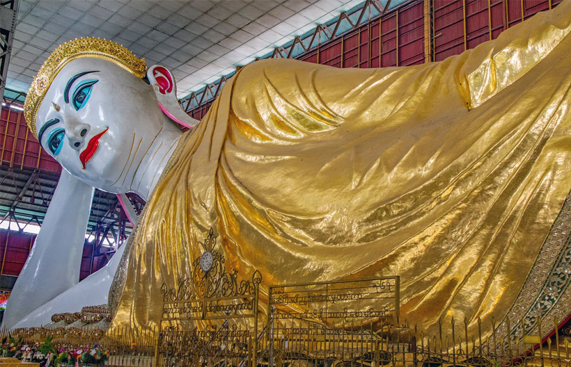 ทัวร์พม่า มหาเจดีย์ชเวดากอง  เทพทันใจ  แม่ยักษ์ เจดีย์กลางน้ำ พระนอนตาหวาน  3 วัน 2 คืน สายการบินเมียนม่าร์ แอร์เวย์