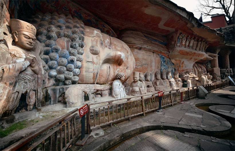 ทัวร์จีน ฉงชิ่ง อู่หลง ต้าจู๋ อุทยานหลุมฟ้า อุทยานนางฟ้า สามสะพานสวรรค์ มรดกโลกหน้าผาหินแกะสลัก หมู่บ้านโบราณฉือชี่โข่ว 5 วัน 4 คืน สายการบินเสฉวนแอร์ไลน์