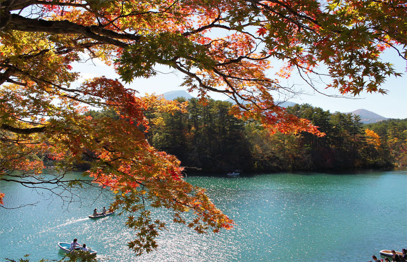 ทัวร์ญี่ปุ่น ฟุกุชิมะ โตเกียว ใบไม้เปลี่ยนสี  ทะเลสาบฮิบะระ หมู่บ้านโบราณกลางหุบเขา โออุจิจูคุ ปราสาทสึรุกะ 7 วัน 5 คืน สายการบินไทย