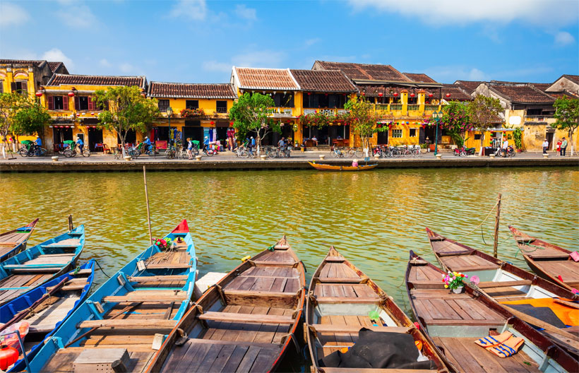 ทัวร์เวียดนามกลาง ดานัง ฮอยอัน บานาฮิลล์ เมืองโบราณฮอยอัน วัดหลินอิ๋ง ล่องเรือกระด้ง 4 วัน 3 คืน สายการบินแอร์เอเชีย