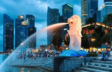 ทัวร์สิงคโปร์ เมอร์ไลอ้อน การ์เด้นส์บายเดอะเบย์ มารีน่าเบย์แซนด์ ไชน่าทาวน์
