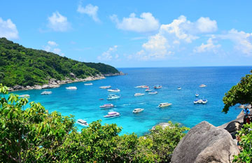 ทัวร์ในประเทศ ภูเก็ต หมู่เกาะสิมิลัน ล่องเรือยอร์ชชมพระอาทิตย์ วัดฉลอง ดำน้ำเกาะบางู