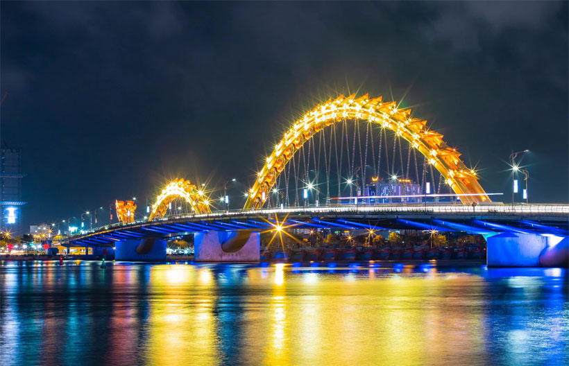 ทัวร์เวียดนามกลาง ดานัง ฮอยอัน เว้  พระราชวังไดโน้ย หมู่บ้านหินแกะสลักอ่อน ล่องเรือมังกรชมแม่น้ำหอม พักบานาฮิลล์ 1 คืน 4 วัน 3 คืน สายการบินไทยเวียดเจ็ท แอร์