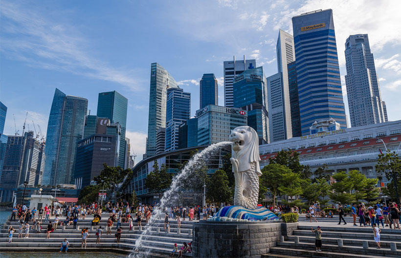 ทัวร์สิงคโปร์ อุโมงค์ต้นไม้ เมอร์ไลอ้อน MARINA BAY SAND  GARDEN BY THE BAY วัดพระเขี้ยวแก้ว 3 วัน 2 คืน สายการบินแอร์เอเชีย