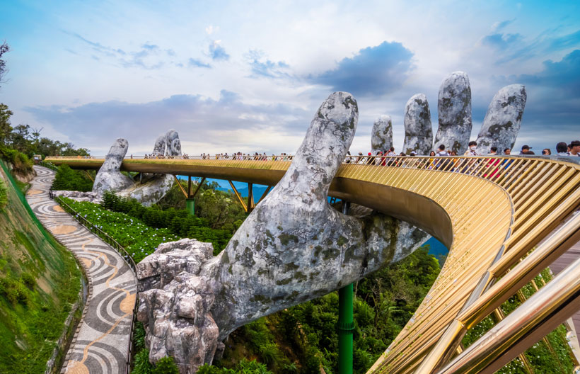 ทัวร์เวียดนามกลาง ดานัง ฮอยอัน บานาฮิลล์เต็มวัน มรดกโลกฮอยอัน  ชมโชว์แสงสีเสียงดานัง 4 วัน 3 คืน สายการบินไทยเวียดเจ็ท แอร์
