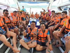 ทัวร์ไทย-บริษัท เกษตรภัณฑ์อุตสาหกรรม จำกัด-ขอขอบคุณคณะคุณลูกค้า คณะบริษัท เกษตรภัณฑ์อุตสาหกรรม จำกัด ที่ให้ความไว้วางใจบริษัทเรานำท่องเที่ยวจังหวัดระนอง ในครั้งนี้ค่ะ