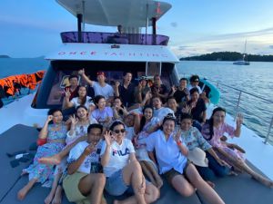 ทัวร์ไทย-บริษัท เรียวโก ซางเกียว (ประเทศไทย) จำกัด ท่องเที่ยวจังหวัดภูเก็ต-ออกเดินกันต่อเนื่องกับทัวร์ภูเก็ต 
ขอขอบคุณคณะ : บริษัท เรียวโก ซางเกียว (ประเทศไทย) จำกัด ที่ไว้วางใจเลือกใช้บริการทัวร์กับไทยทราเวลเซ็นเตอร์ พาเที่ยวจังหวัดภูเก็ต ดูแลทริปวันพักผ่อนสุดแฮปปี้ พร้อมส่งภาพบรรยากาศสวย ๆ ให้เราได้ชมตลอดทริปกัน
