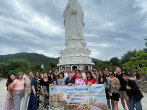 ทัวร์เวียดนาม-บริษัท โคเวย์ (ประเทศไทย) จํากัด ท่องเที่ยวประเทศเวียดนาม-ขอขอบคุณคณะ : บริษัท โคเวย์ (ประเทศไทย) จํากัด ที่มอบความไว้วางใจเลือกใช้บริการทัวร์กับไทยทราเวลเซ็นเตอร์อีกครั้ง ให้เราได้พาคณะท่านเที่ยวประเทศเวียดนาม ดูแลทริปวันพักผ่อนสุดแฮปปี้ พร้อมส่งภาพบรรยากาศที่สวยมาก ๆ ให้เราได้ชมตลอดทริปกัน