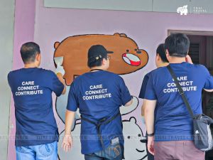 ทัวร์ไทย-คณะ บริษัท ซิกป้า (ประเทศไทย) จำกัด ทำกิจกรรม CSR-รีวิวภาพแห่งความสุขที่โรงเรียนบ้านดอนสำราญ ส่งตรงจากลูกค้าที่น่ารัก คณะ : บริษัท ซิกป้า (ประเทศไทย) จำกัด ทางบริษัทขอขอบคุณท่านที่มอบความไว้วางใจเลือกใช้บริการทัวร์กับไทยทราเวลเซ็นเตอร์ นำท่านทำกิจกรรม CSR ในครั้งนี้ พร้อมส่งภาพบรรยากาศที่อบอุ่นให้เราได้ชมตลอดทริปกัน ลูกค้าแฮปปี้เราก็แฮปปี้ อยากทำกิจกรรมดีดีแบบนี้ จองทัวร์เลยที่ไทยทราเวลเซ็นเตอร์