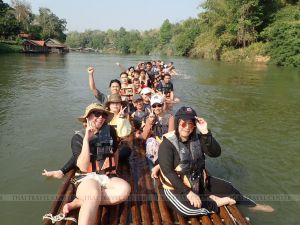 ทัวร์ไทย-คณะบริษัท วัฒนสิริโลหการ จำกัด ท่องเที่ยวกาญจนบุรี-รีวิวภาพแห่งความสุขที่กาญจนบุรี ส่งตรงจากลูกค้าที่น่ารัก คณะบริษัท วัฒนสิริโลหการ จำกัด ทางบริษัทขอขอบคุณท่านที่มอบความไว้วางใจเลือกใช้บริการทัวร์กับไทยทราเวลเซ็นเตอร์ นำท่านท่องเที่ยวกาญจนบุรีในครั้งนี้ พร้อมส่งภาพบรรยากาศ Outing บริษัทที่สวยมาก ๆ พร้อมรอยยิ้มแห่งความสุขของพนักงานให้เราได้ชมตลอดทริปกัน อยากเที่ยวสนุกสุดฟินแบบนี้ จองทัวร์เลยที่ไทยทราเวลเซ็นเตอร์
