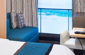 Virtual Balcony Staterooms