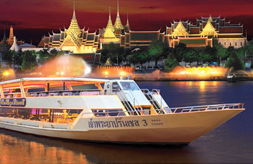  Chao Phraya Princess Cruise พร้อมรับประทานอาหารค่ำแบบบุฟเฟต์นานาชาติ (Dinner)