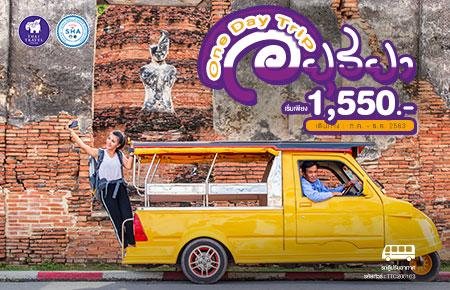 One Day Trip ทัวร์อยุธยา วันเดียวก็เที่ยวได้ พักผ่อนสุดชิล เดินทางโดยรถตู้ปรับอากาศ